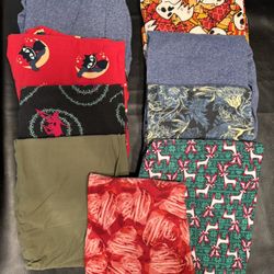 LuLaRoe TC Leggings Lot Of 9 