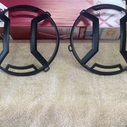 Rugged ridge headlight guards