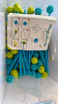 Majic Fort Stimulate Creativity And Imagination  Building Toys 