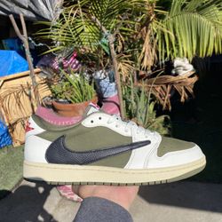 Jordan 1 Low Travis Scott Medium Olive