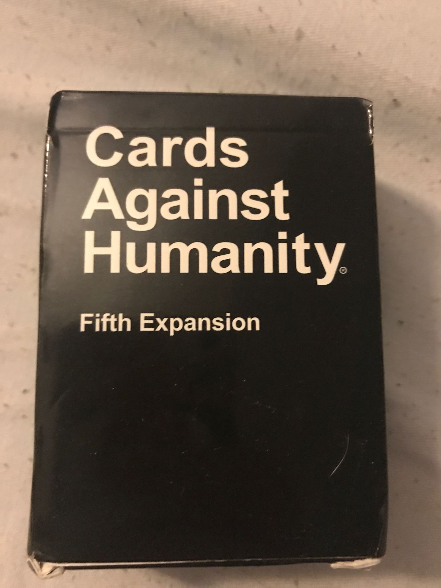 Cards against Humanity expansion deck