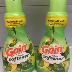 Gain fabric softener 2 x $7