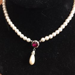 Vintage Pearl Choker
