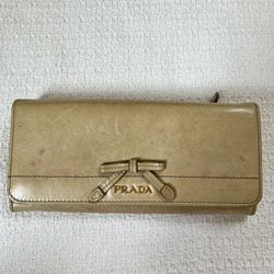 Prada Long Wallet Leather
