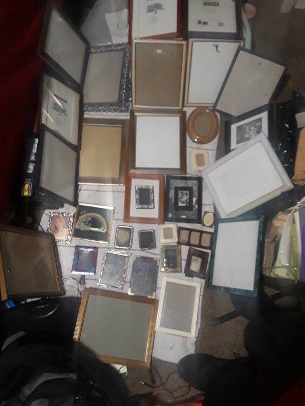 Picture Frames $2ea Or $30 For All