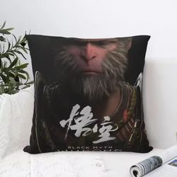Black Myth Wukong Mythology Game Pillowcase Merch Printing Cushion Cover Pillow Covers