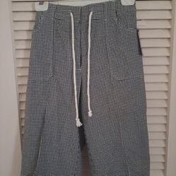 NEW Rafaella Pants Black & White Sz 10