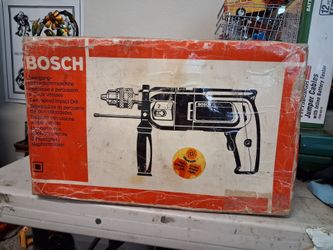 Hammer drill made by Bosh.