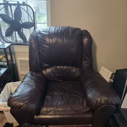 Brown Leather Chair
