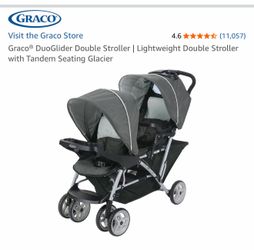 Graco double stroller