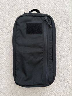 Recycled Firefighter 12Hr Backpack w/ Velcro Panel & Pouches