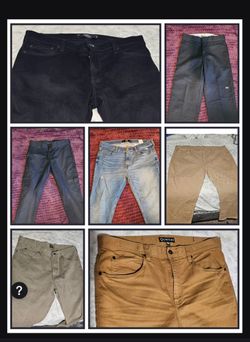Brand New Jeans, Dickies/cargo, Hollister, Levi 501/514 And More