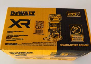 Dewalt XR router