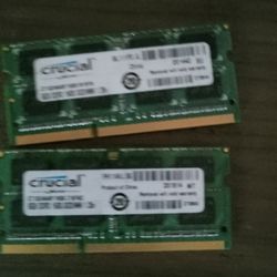 Working 16gb Ddr3 Laptop Memory For 2 Pcs, Trade?