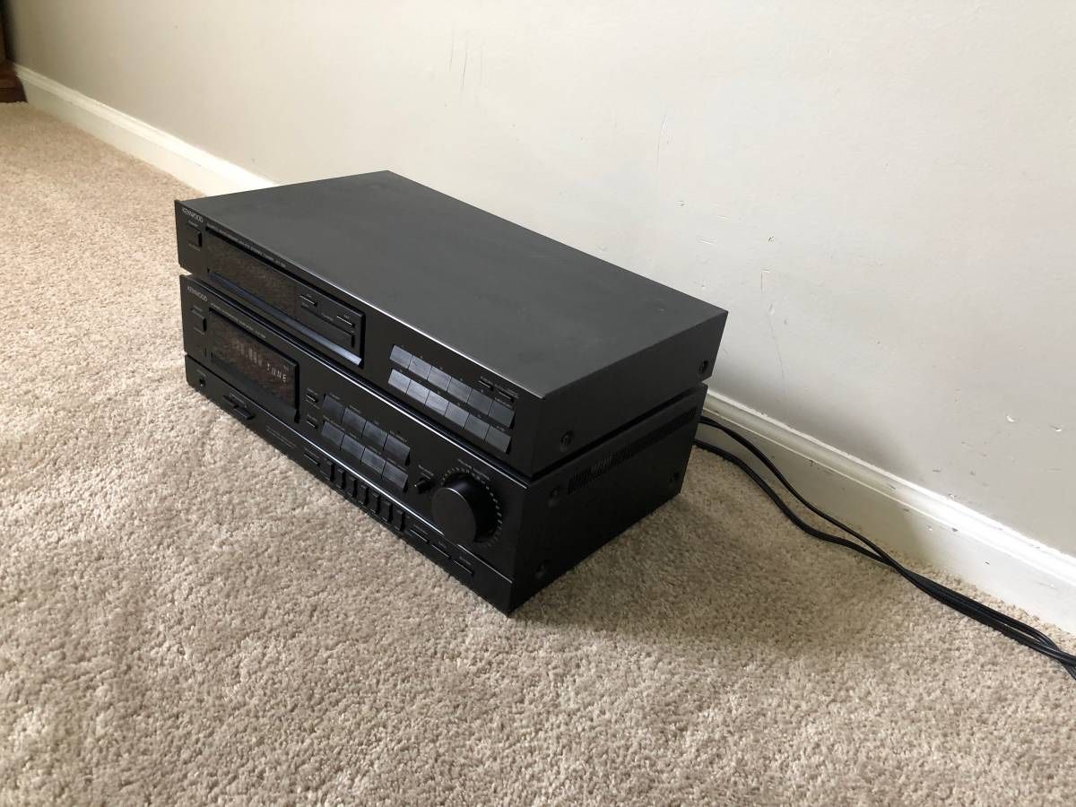 Kenwood Home Stereo Vintage System - Amplifier and Tuner Receiver
