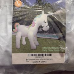 Unicorn Sprinkler