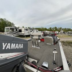 1989 Tracker Texas Tournament Bass Boat