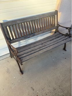Garden bench