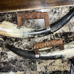 Horn Mug With Handle
