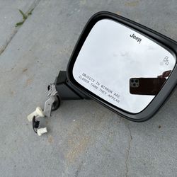 Jeep Renegade Door Mirror 2015 - 2022, OEM Original Jeep part, Blind Spot Assistance, Side Mirror, Passenger Side 