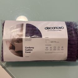 Deconovo Corduroy Cushion Covers