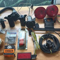 Trailer Towing and Lighting Parts Bundle