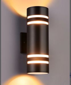 Modern Cylinder Wall Sconce Light Fixture