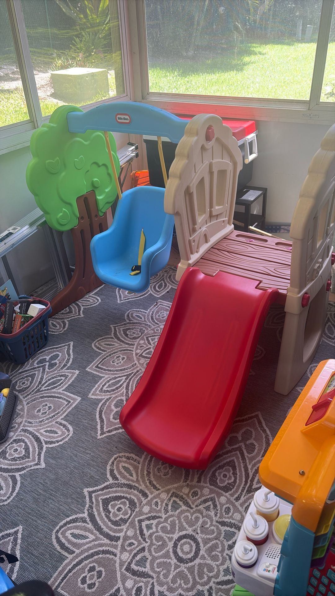 Fisher-Price swing and slide