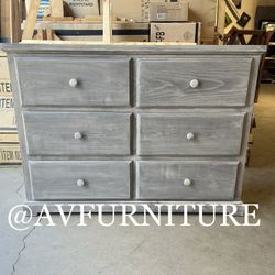 Solid Wood Dresser 