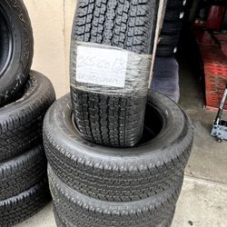265/60/18 Semi New Tires #4 Bridgestone Mount & Balance // 4 llantas como nuevas Instaladas Y Balanceadas