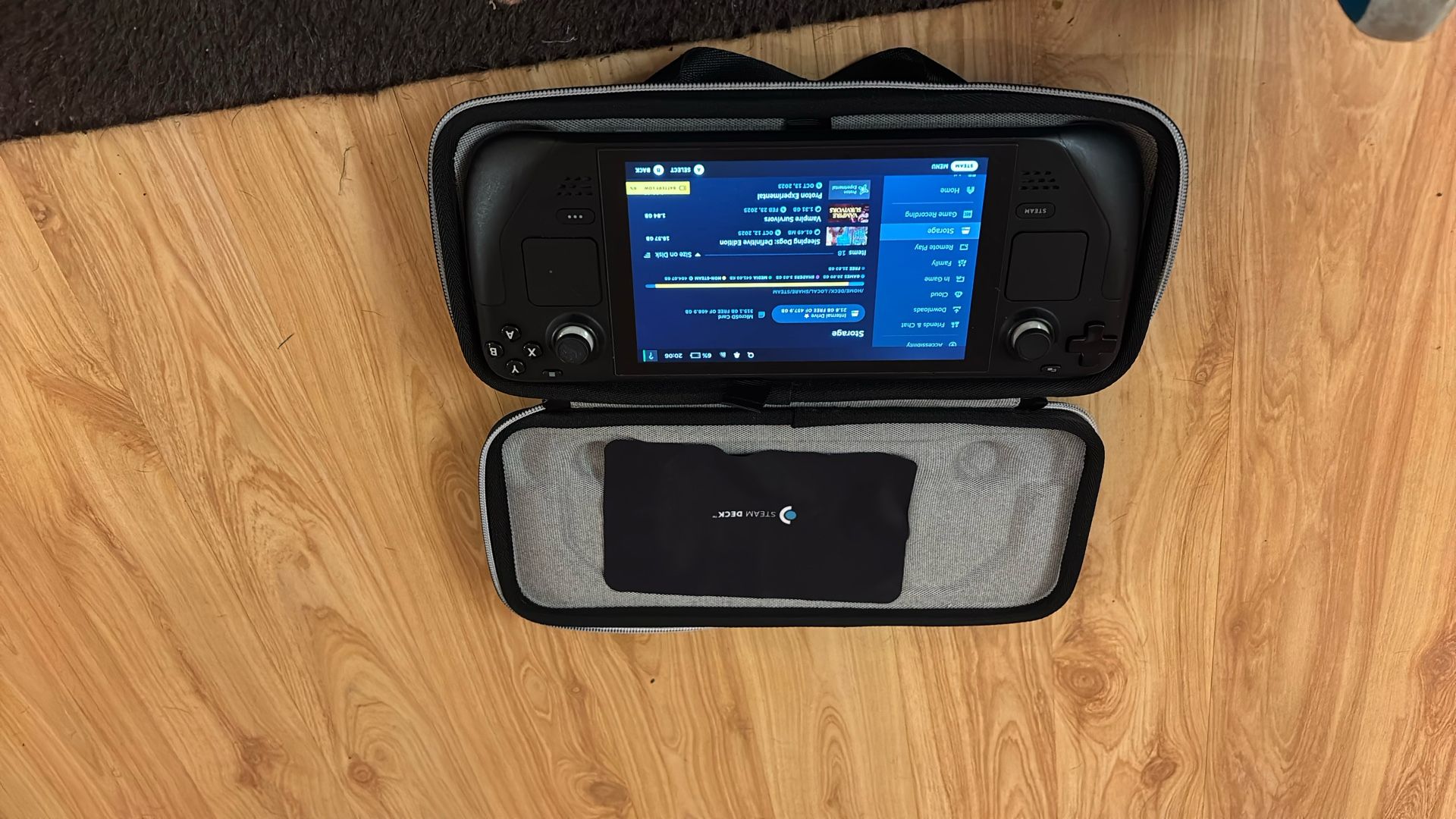 Steamdeck 512 Go + 512 Go SD Card