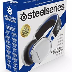 SteelSeries Arctic’s 7P+ Wireless Gaming Headset Lossless 2.4 GHz-30 Hour Battery Life, USB-C