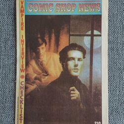 Comic Shop News Vampire Interview Checklist #(contact info removed)