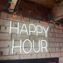 LED Neon Sign - Happy Hour