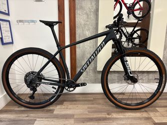 2023 Specialized Epic HT Hard Tail Carbon Mountain Bike Custom Build Size Large (L) RockShox SID SL Select Shimano XTR Brakes Shimano XT Shifter and R