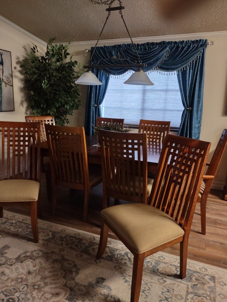 Eight Dining Room Chairs