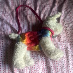 Dog toy purse