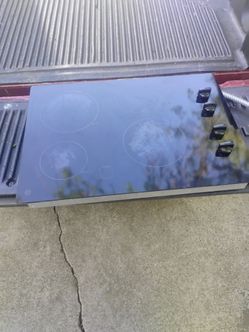 Glas top stofe