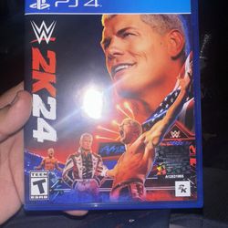 WWE 2K24 PS4