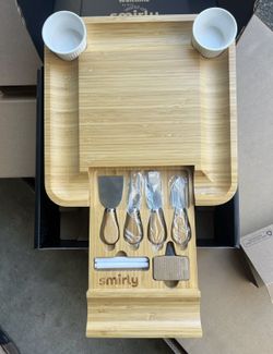 Premium Bamboo Cheese Board 