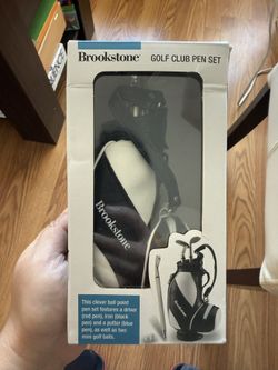 Golf Club Pen Set (Brookstone)