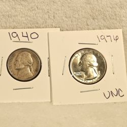 #318 Lot Of 2 Coins 