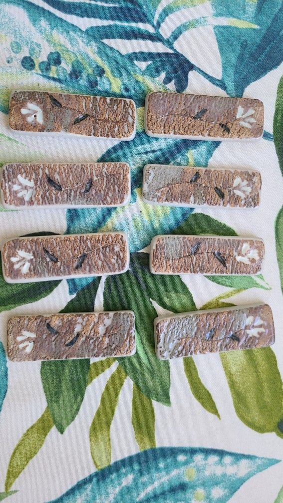 Ceramic Chopsticks/Forks Rest - Set of 8