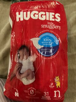 Huggies Little Snugglers Newborn Diapers 31 Count