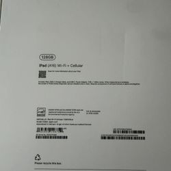 Apple iPad A16 – Brand New – Unlocked – Wi-Fi + Cellular