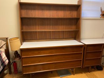 Mid century complete bedroom set