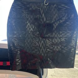 Minifalda Negra Talla L 