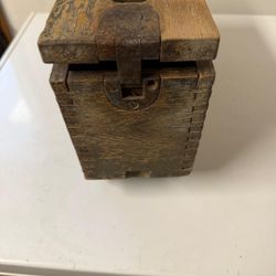 WW1 Browning 30 Calibee Wooden Ammo Box Ethnic USA Military