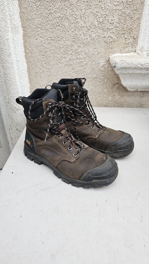 Size 10.5 D Ariat Work Boots Steel Toe