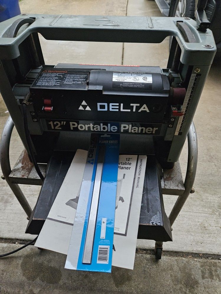 Delta 22540 Planer New Blades for Sale in Wheaton, IL OfferUp